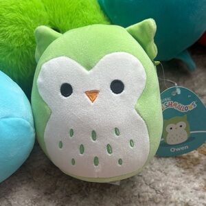 Squishmallows Lime Green Owl Plush